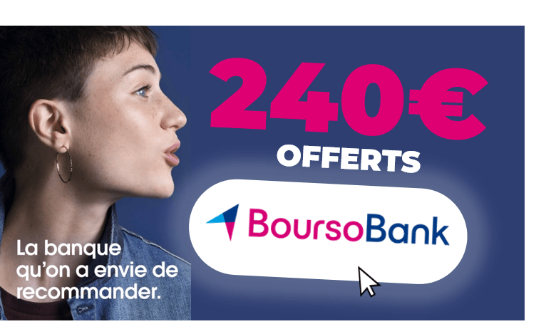 offre de parrainage boursobank (ex boursorama banque) jusqu'à 240€